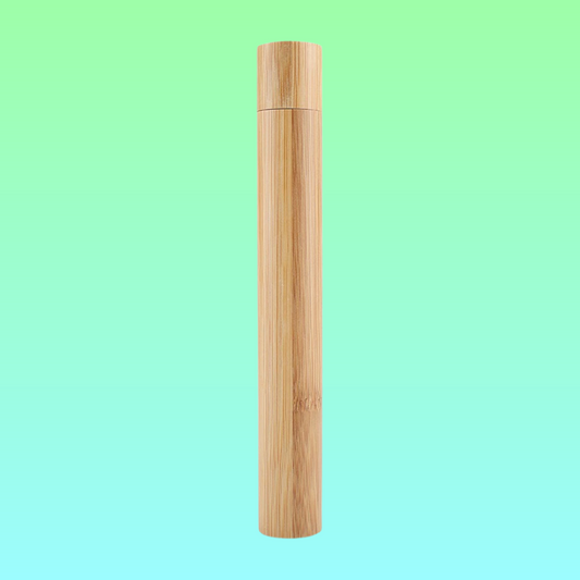100% Bamboo Toothbrush Travel Case