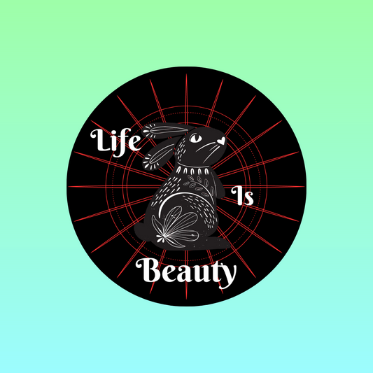 L.I.B. Dark Rabbit Sticker