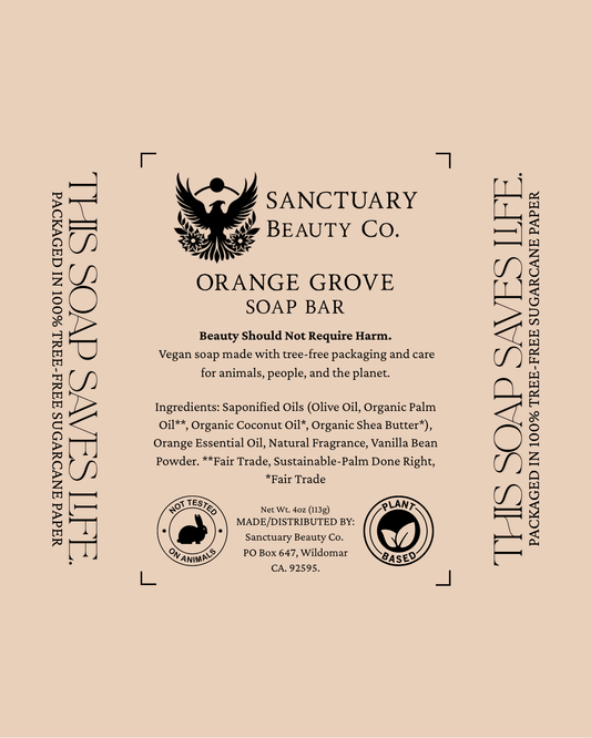 Orange Grove Soap Bar