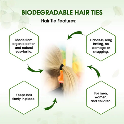 Terra Ties - Organic Biodegradable Hair Ties