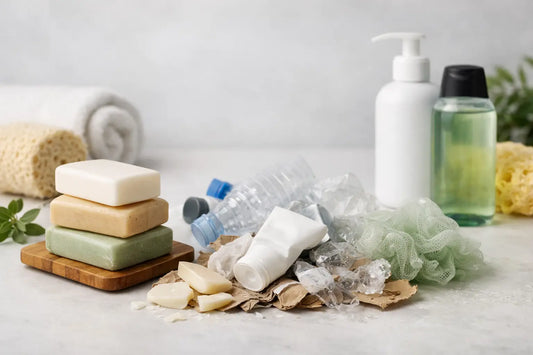 Soap Bars vs Body Wash Waste
