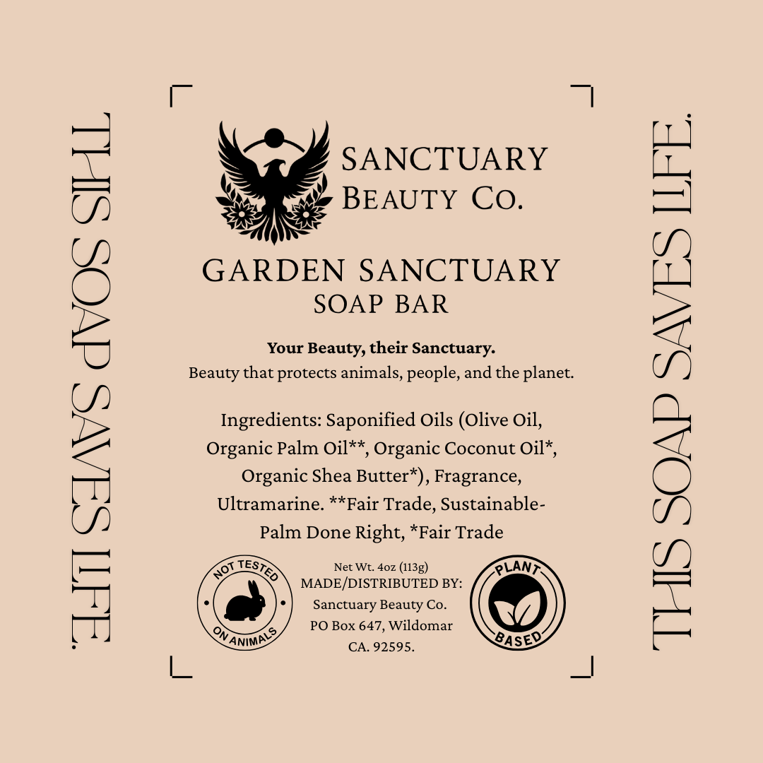 Garden Sanctuary Soap Bar