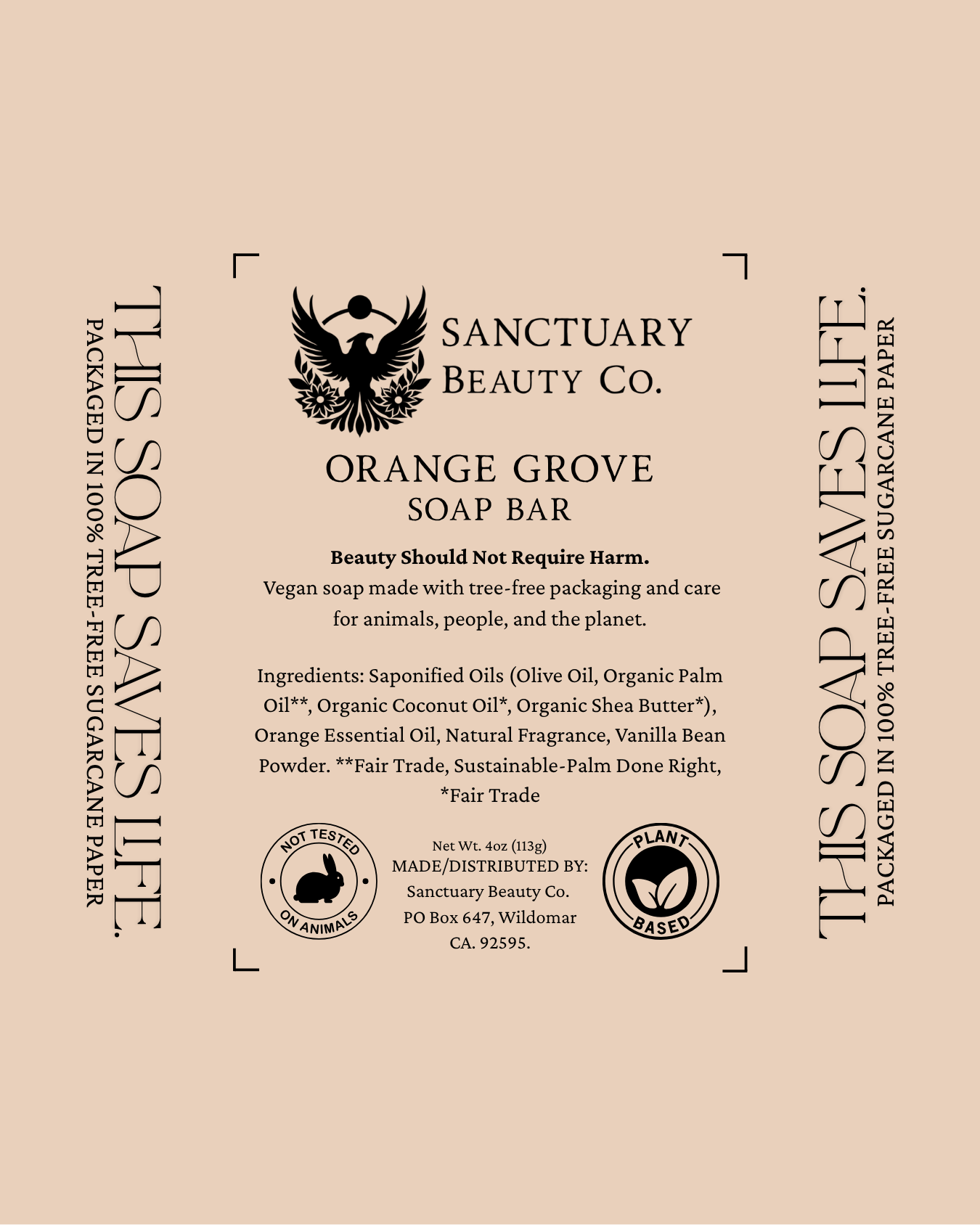 Orange Grove Soap Bar