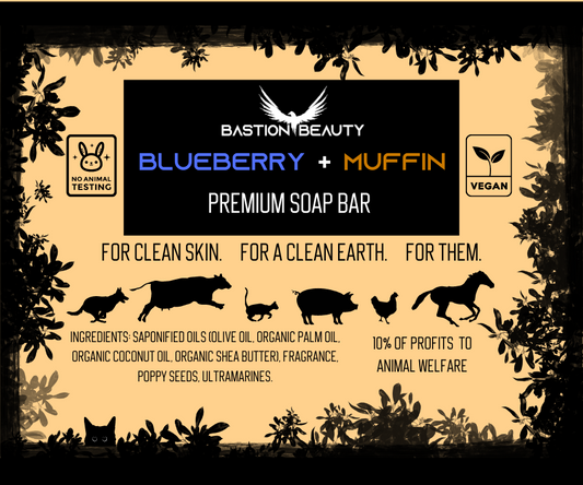 Blueberry + Muffin Soap Bar